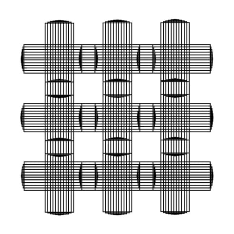 Oeuvre Cube de Boy Rouge